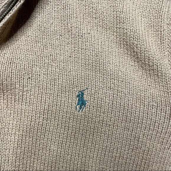 Polo Ralph Lauren 1/2 Zip Sweater Adult L - Picture 3 of 6